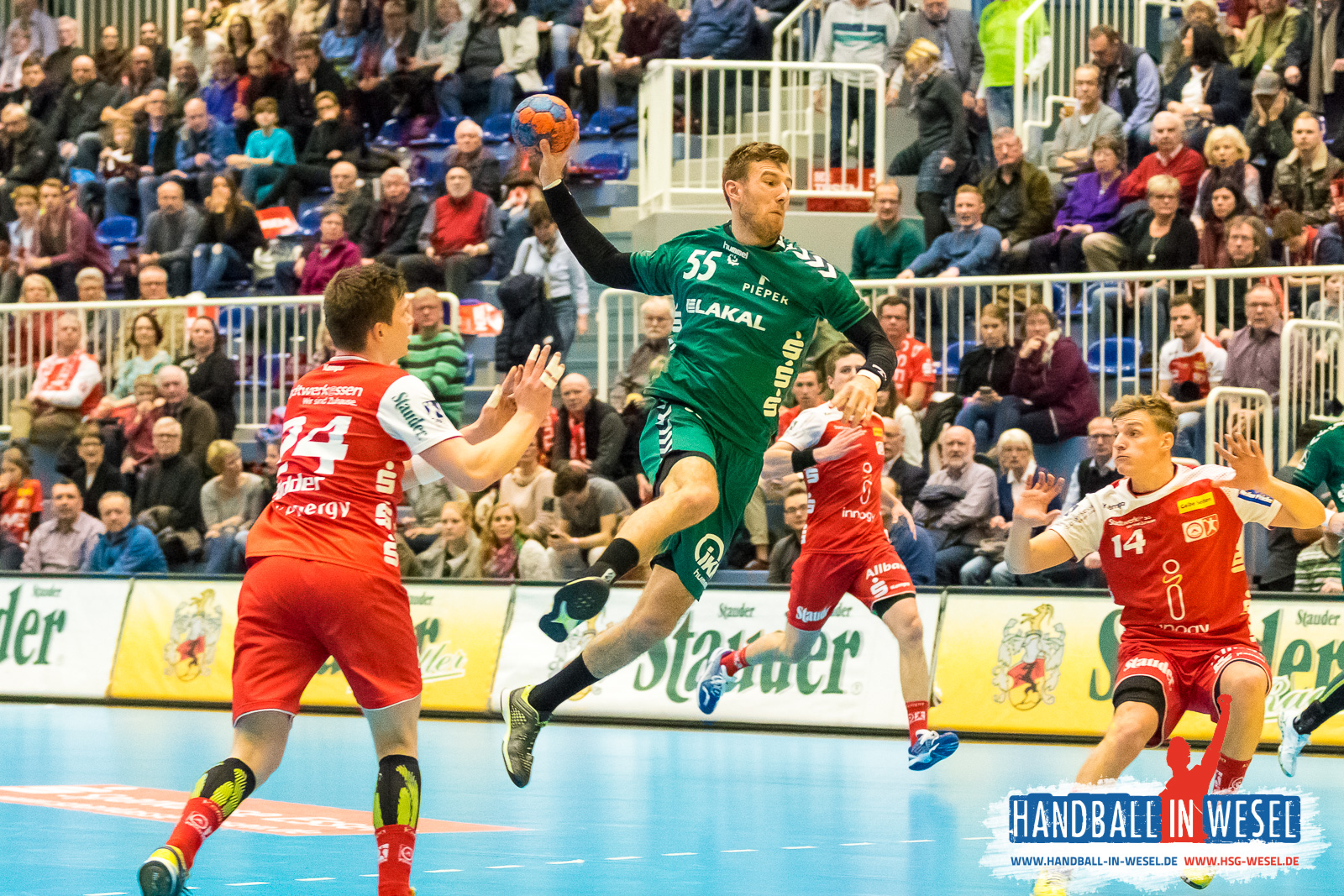 HSG Wesel E-Jugend / Einlaufkids TUSEM Essen 2017